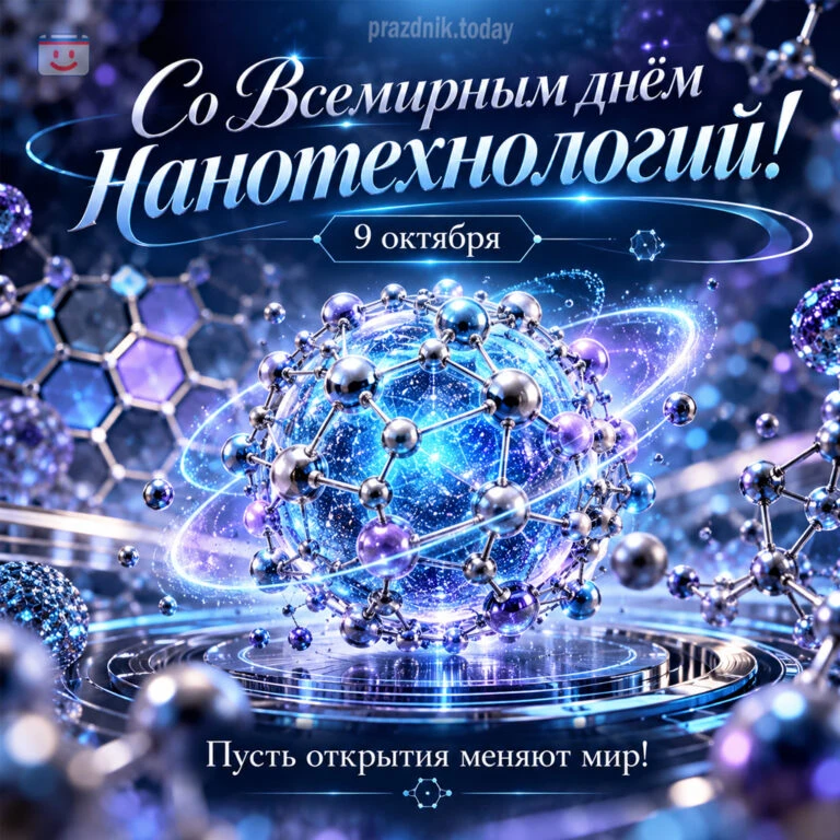 Почему День нанотехнологий отмечают именно 9 октября? Всё спрятано в самой дате: наноме...