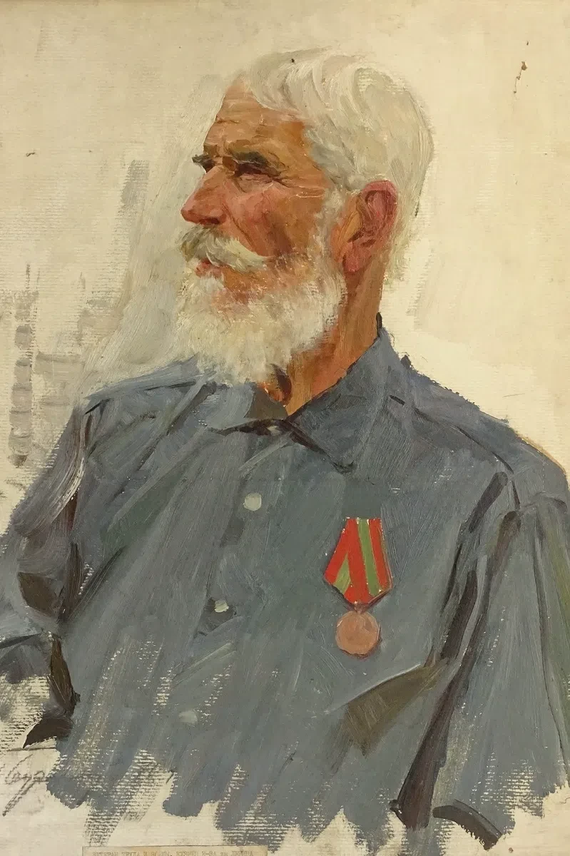 🎨 «Кузнец колхоза им. Ленина»: портрет эпохи из фондов Волгоградского музея