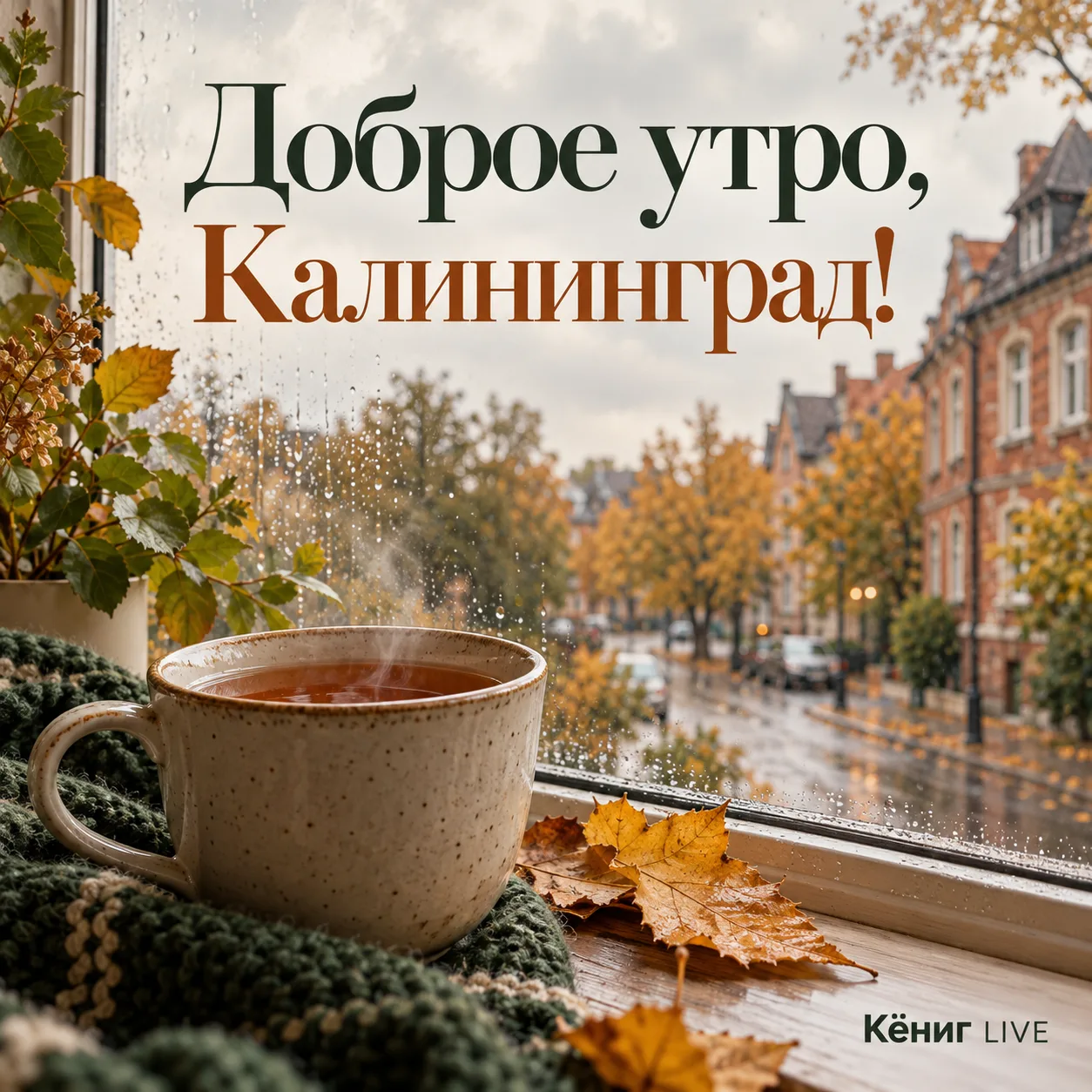 🌅 Доброе утро, Калининград!