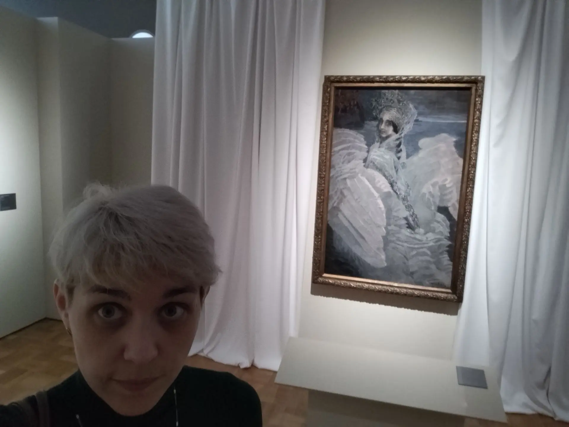 We went to the museum.
