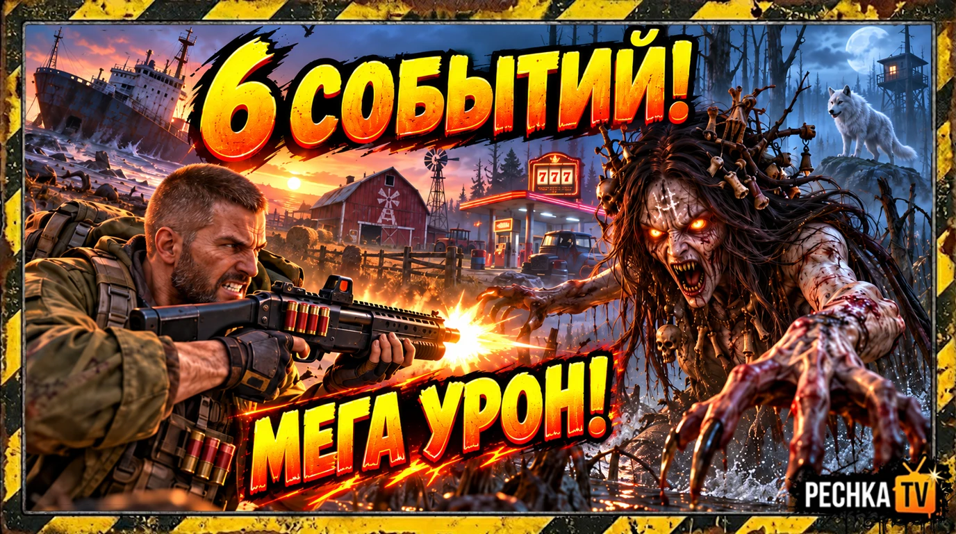 🔥 ОХОТНИЧИЙ ИНСТИНКТ И ЕЩЁ 5 СОБЫТИЙ! ВЕДЬМА, ФЕРМА И КОРАБЛЬ В LDOE | Pechka TV