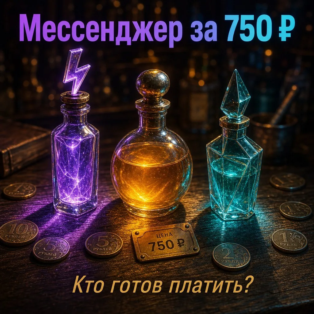 Мессенджер «Молния» стоит 750 рублей просто за установку из RuStore, и за первые дни ег...