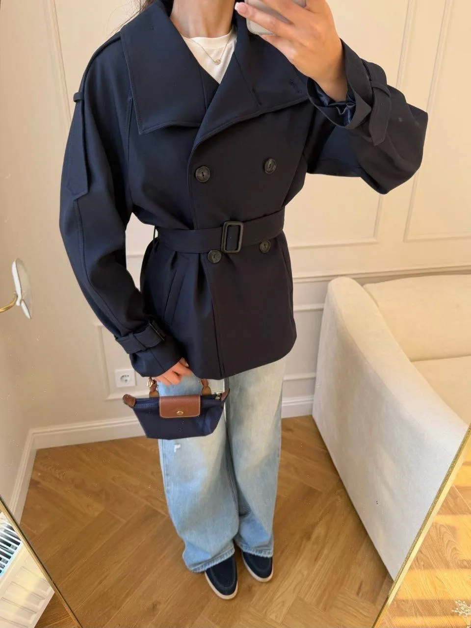 Trend Belt тренч ZARA 🖤