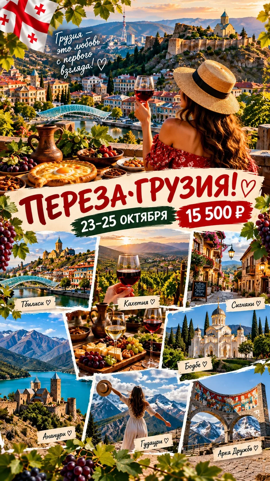 🇬🇪 **ПЕРЕЗА•ГРУЗИЯ! 🍷 Перезагрузка по-грузински!**