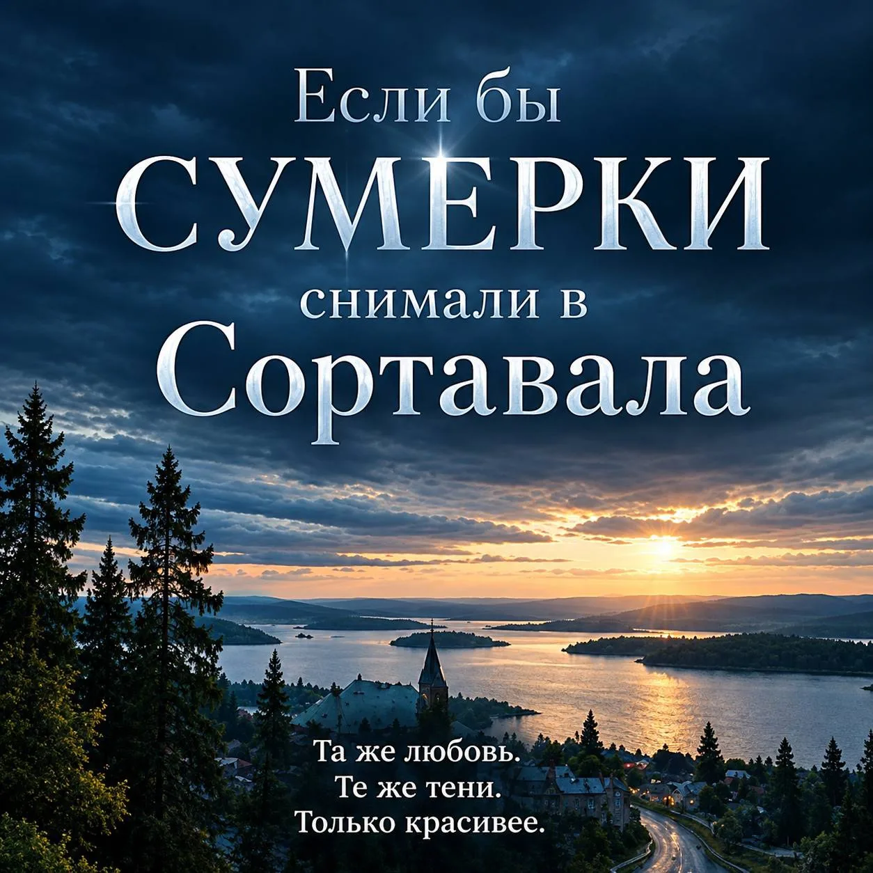 А если бы «Сумерки» снимали в Сортавала?🧛‍♀️