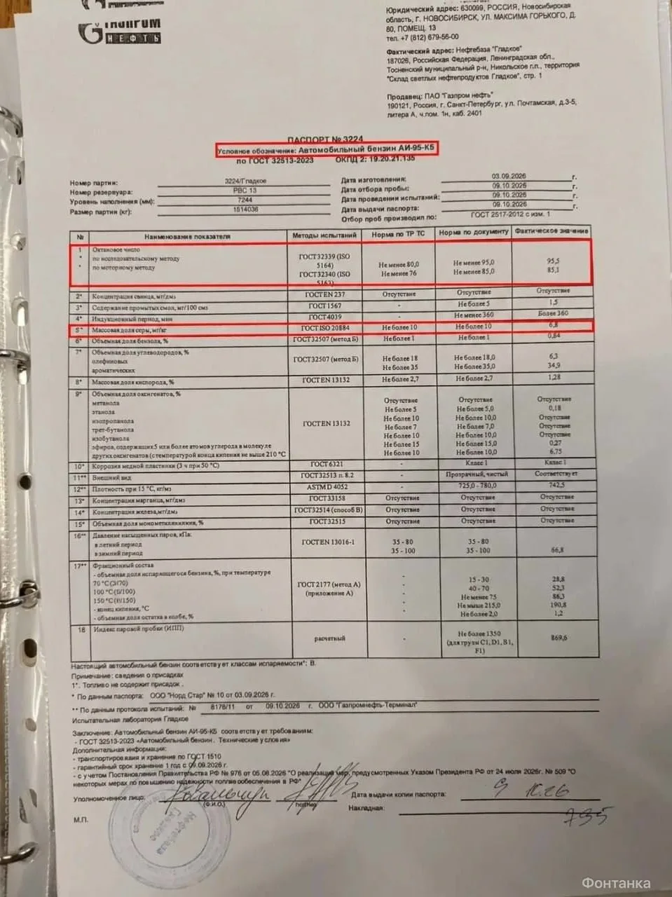 Бензин, способный «убить» двигатель, начали продавать на заправках в России