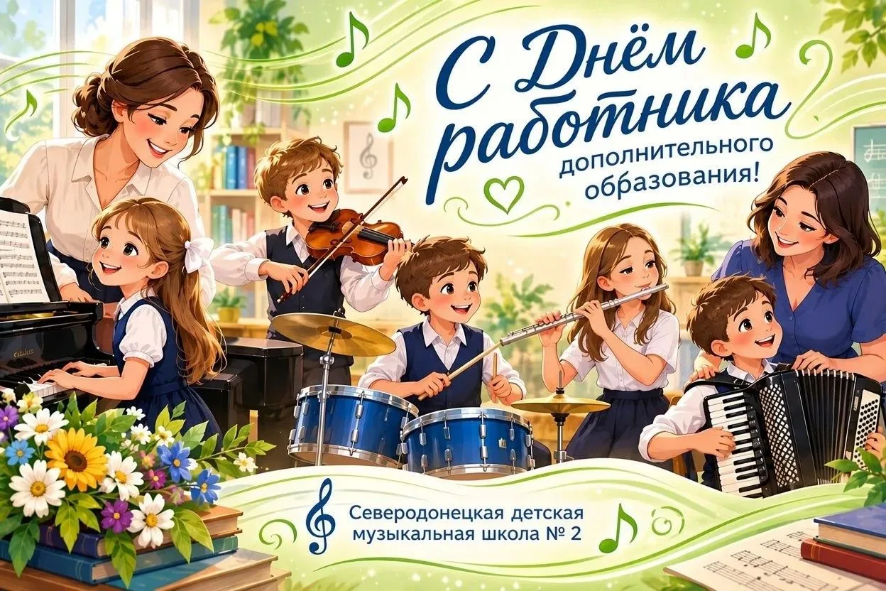 🎶 С Днём работника дополнительного образования!