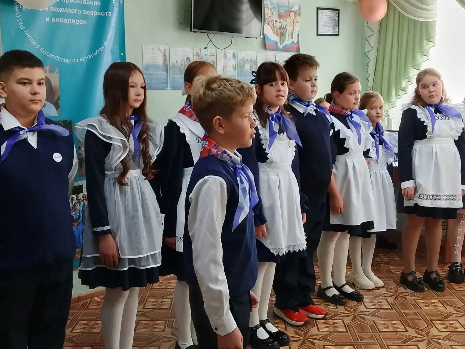 ⚡Сегодня наши ребята посетили отделение дневного пребывания ГКУ "Соцзащита по Инсарском...