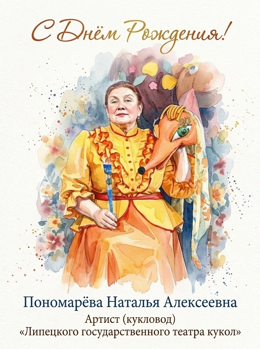 Дорогая Наталья Алексеевна!