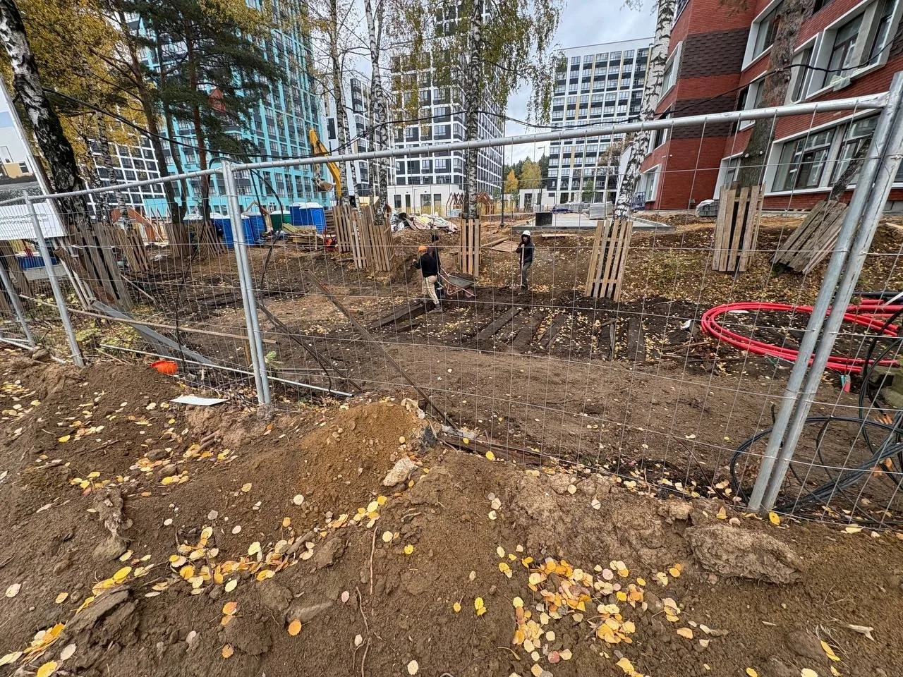 В районе строительства детского сада "Сказочный лес" на юге "Скандинавии" строители обн...
