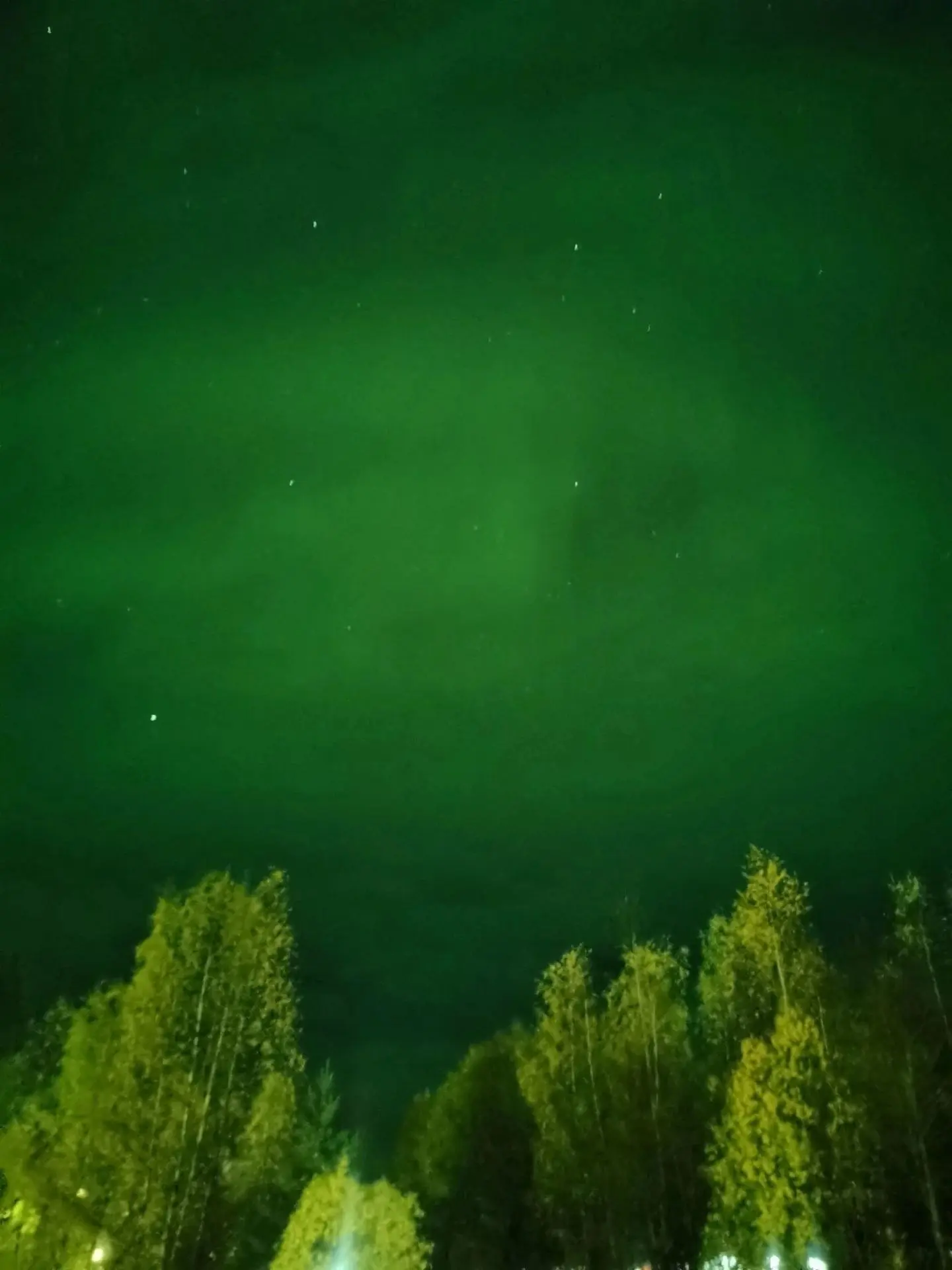 ✨ Северное сияние в Карелии