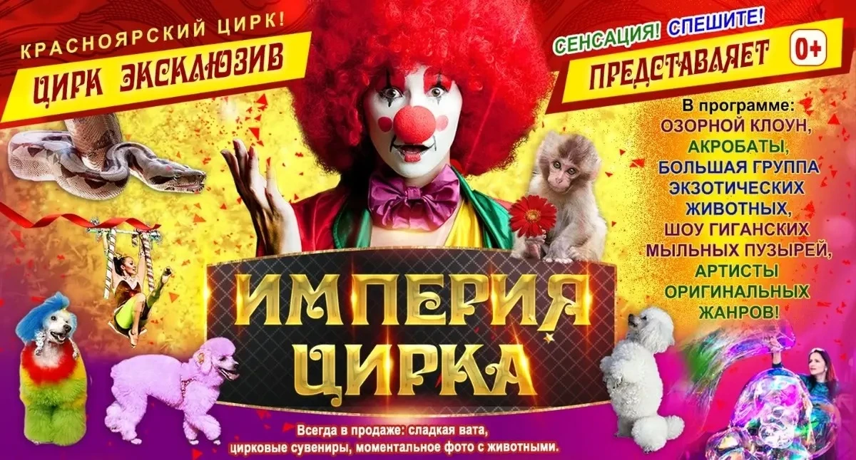 К нам едет цирк из Красноярска!