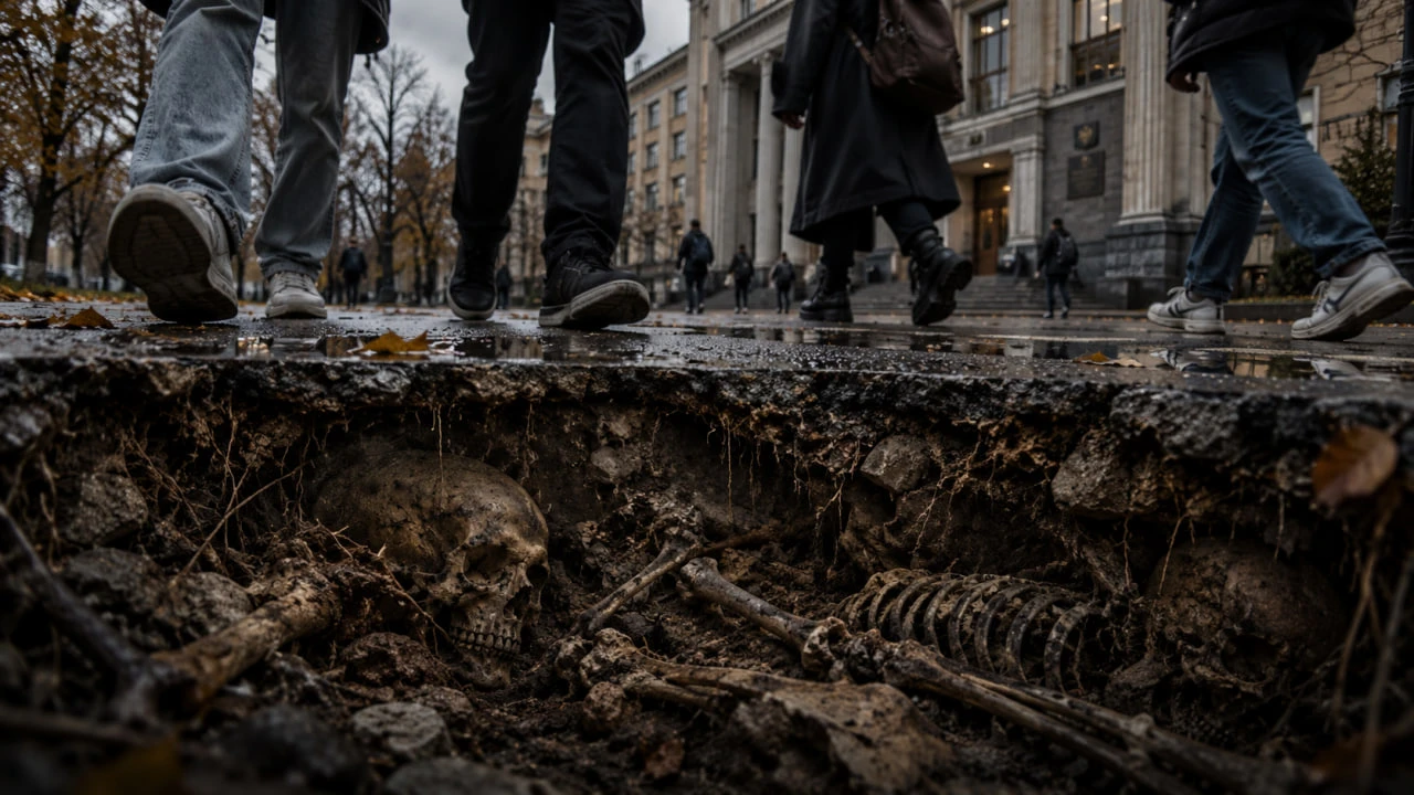 🤯 Под ногами студентов — 400-летние трупы? Почему возле ВГУ находили человеческие кости