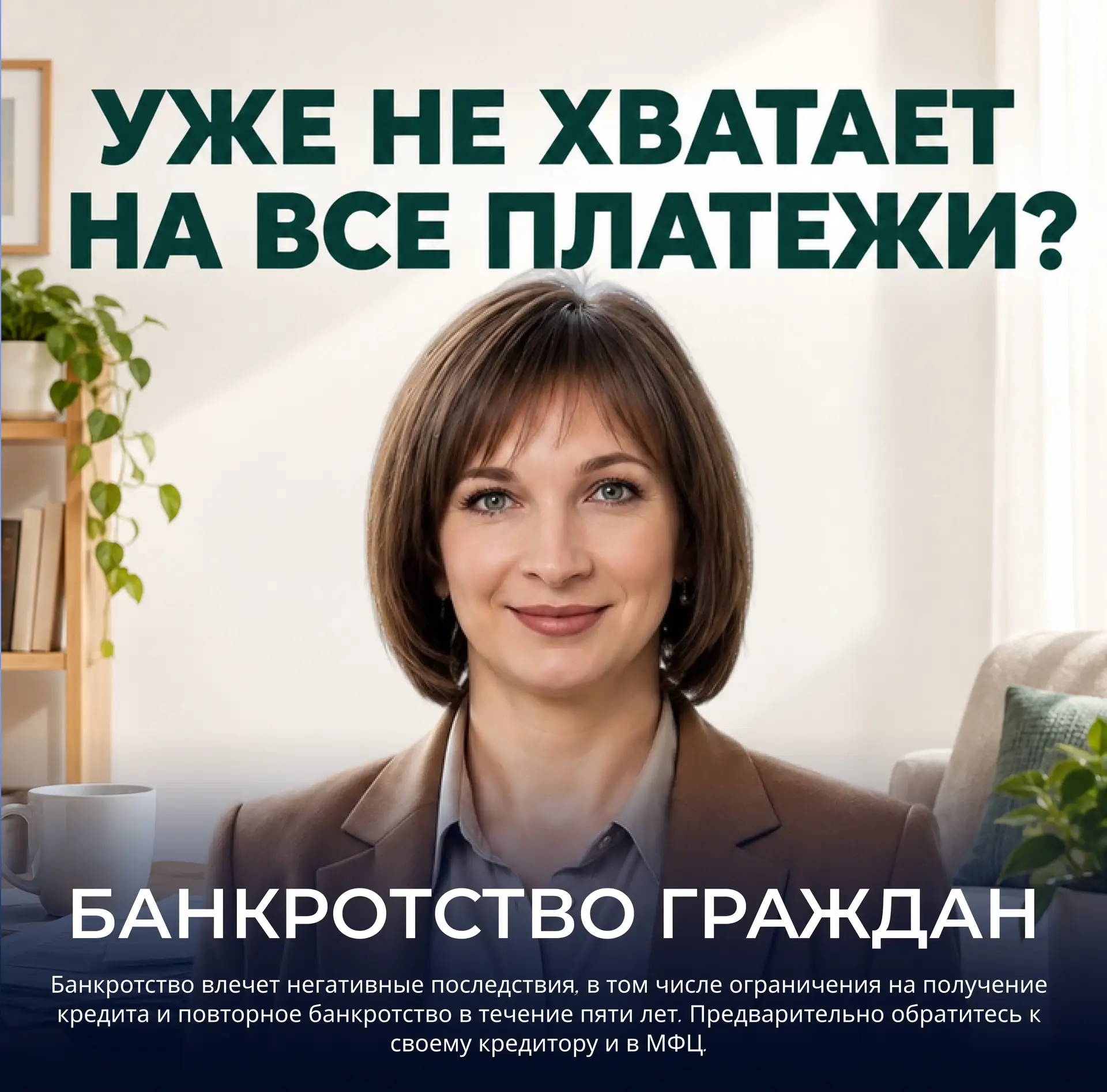 Не откладывайте решение проблемы до следующей просрочки.