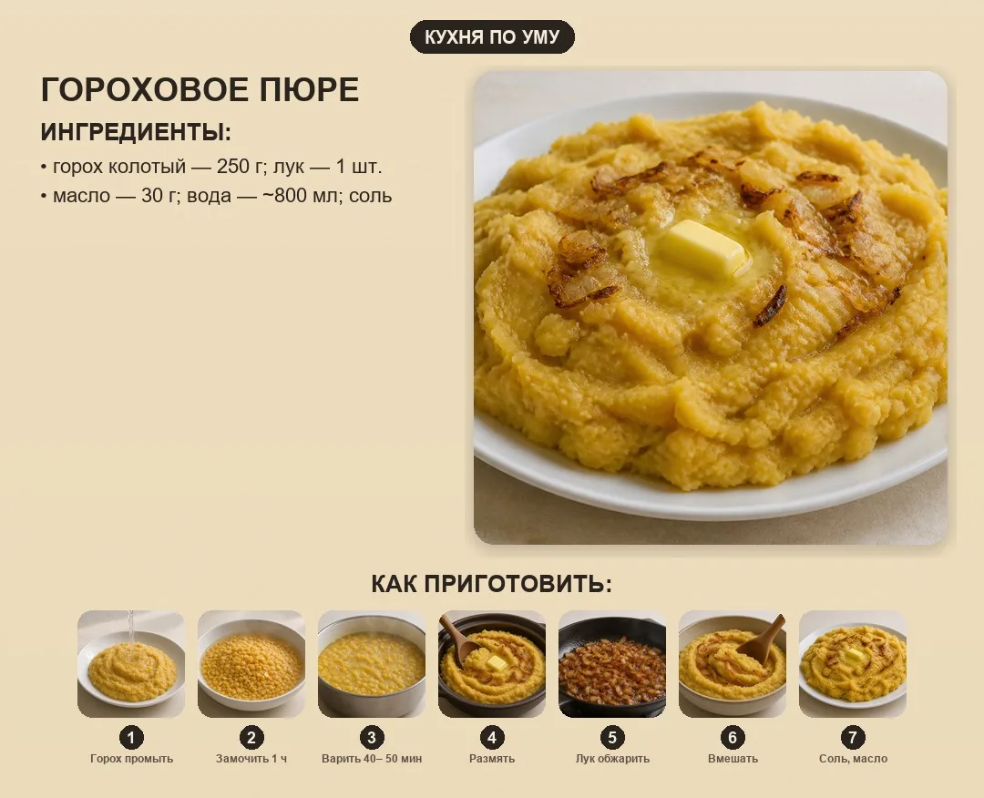 Гороховое пюре