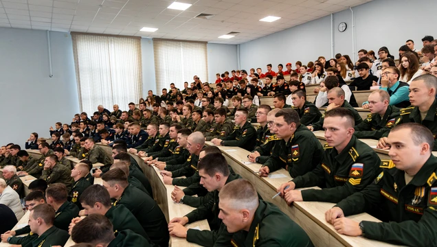 В СГУ прошла военно-патриотическая акция «Тест по истории Отечества»