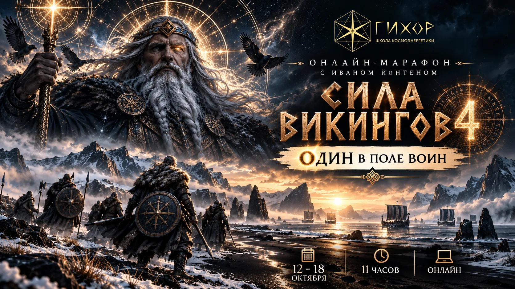 Приглашаем на новый онлайн-марафон из любимого цикла