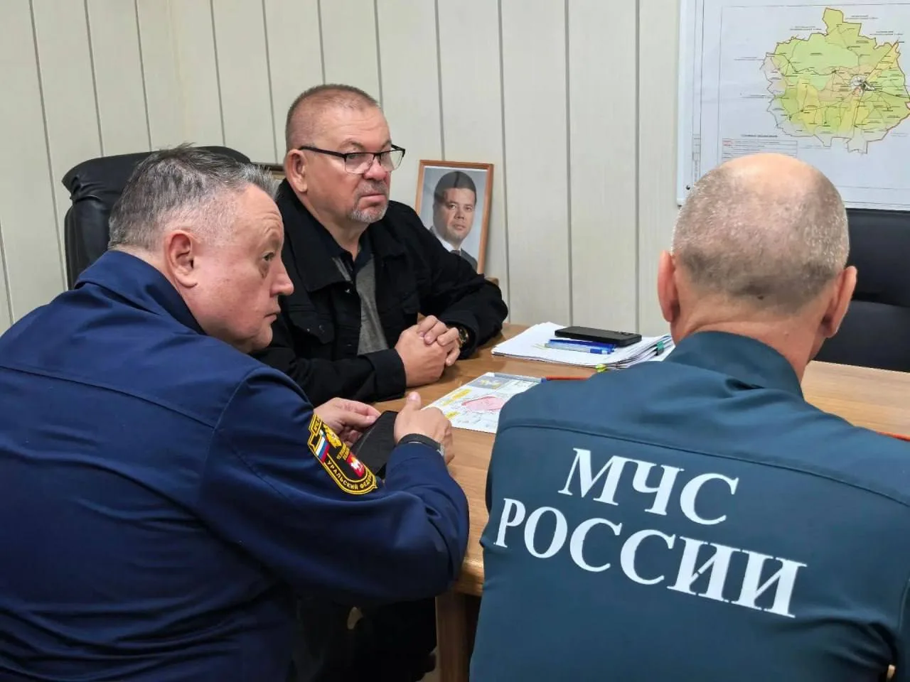 ​🔥 Сильный лесной пожар разгорелся в Карталинском округе