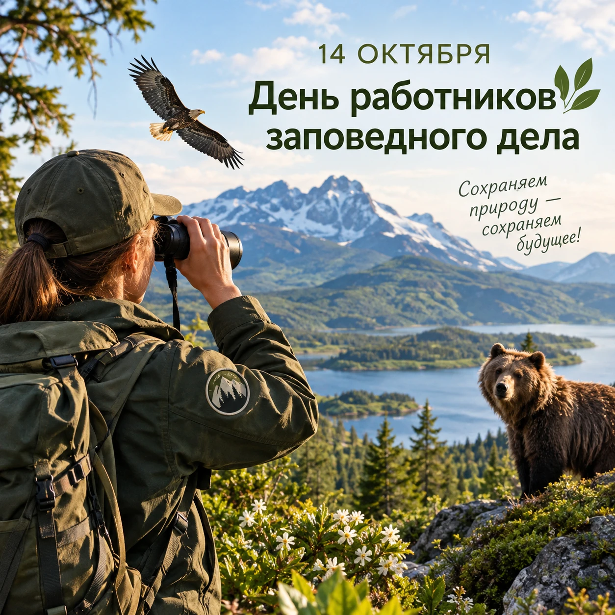 14 октября в России отмечается День работников заповедного дела🌿