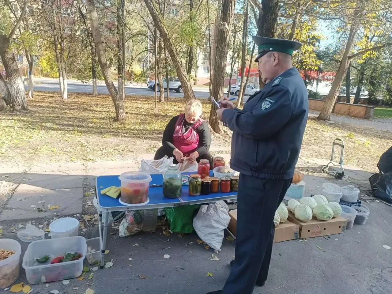 В областном центре прошел межведомственный рейд по пресечению несанкционированной торго...