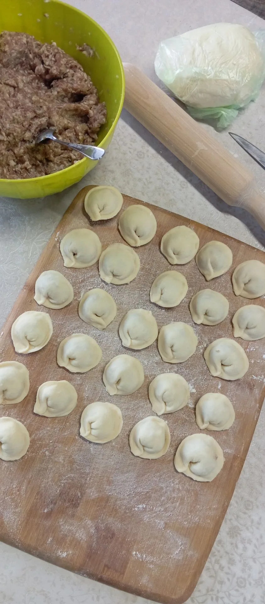 Сегодня пельмешки🤗