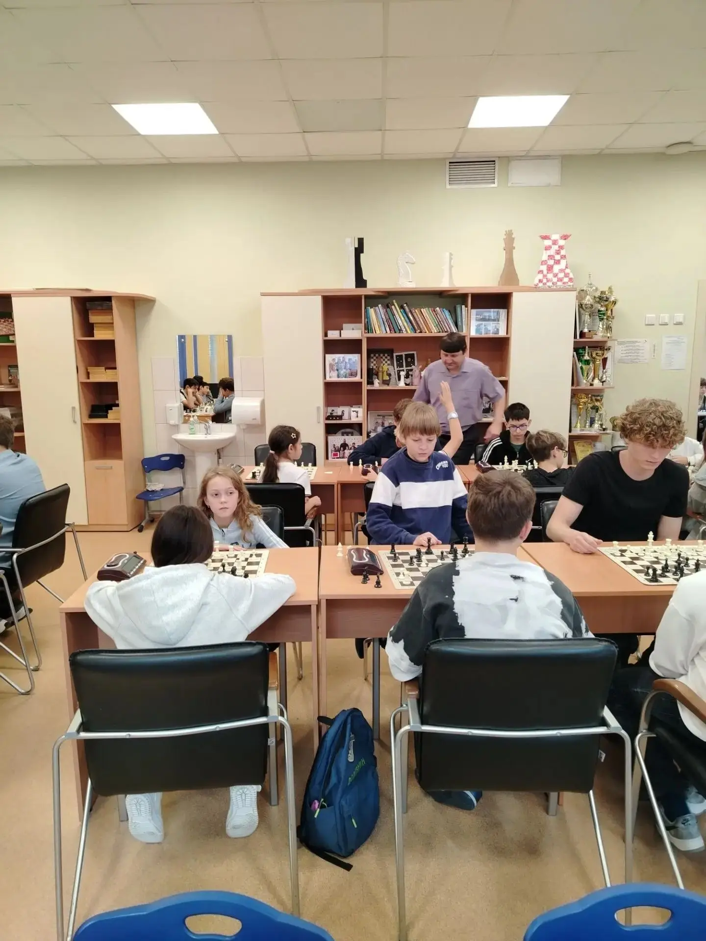 ♟️Отборочный этап Спартакиады школьников г. Кемерово среди школ Кировского и Рудничного...