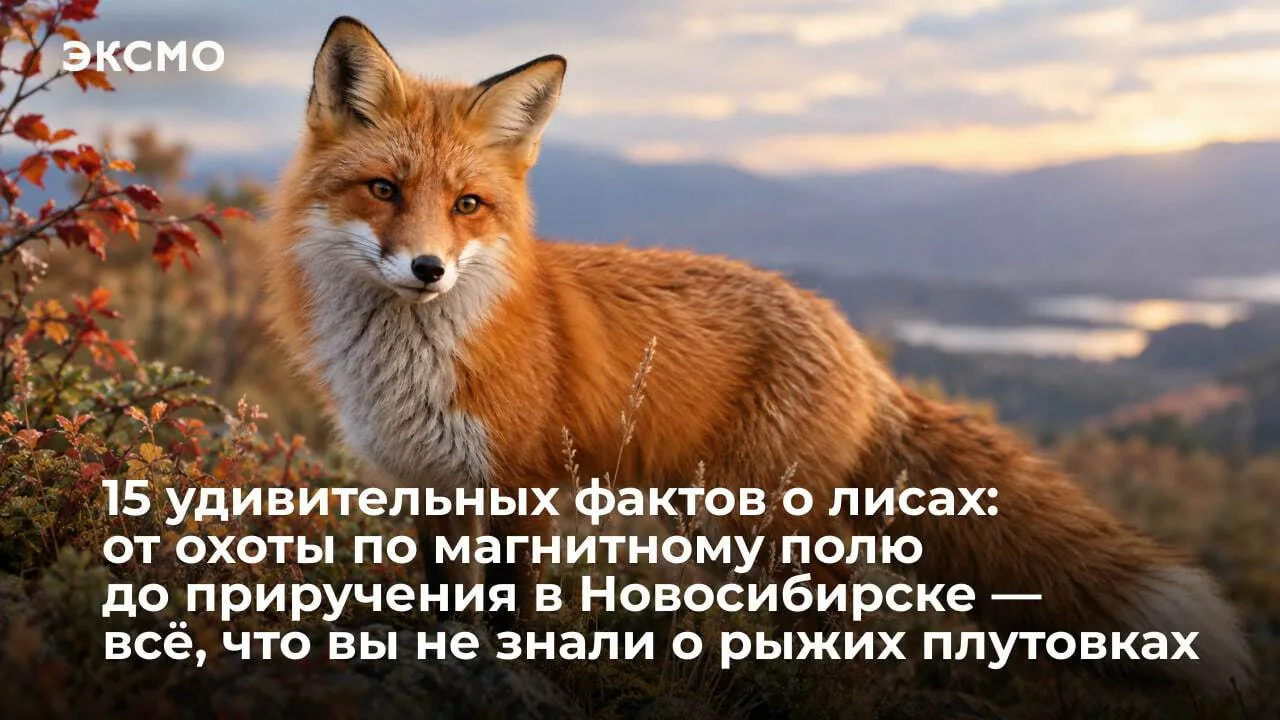 🦊 Узнайте 15 невероятных фактов о лисах — от уникальной способности видеть магнитное п...