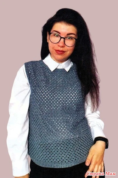 Интересная #безрукавка