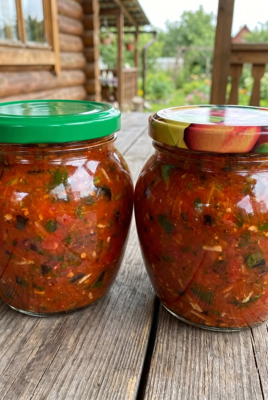 Пробуя соус перед закаткой, я каждый раз радуюсь его густому, острому вкусу и яркой баз...