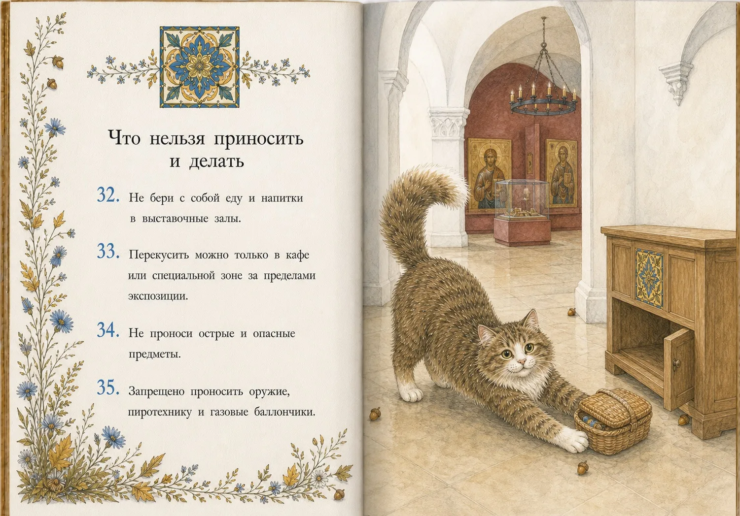 Привет! Я музейный кот Боня🐾