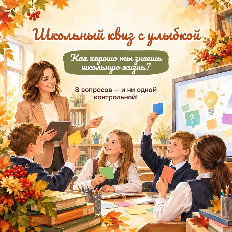 🍂 Вот и окончился твой учебный день с учителями-дублёрами!