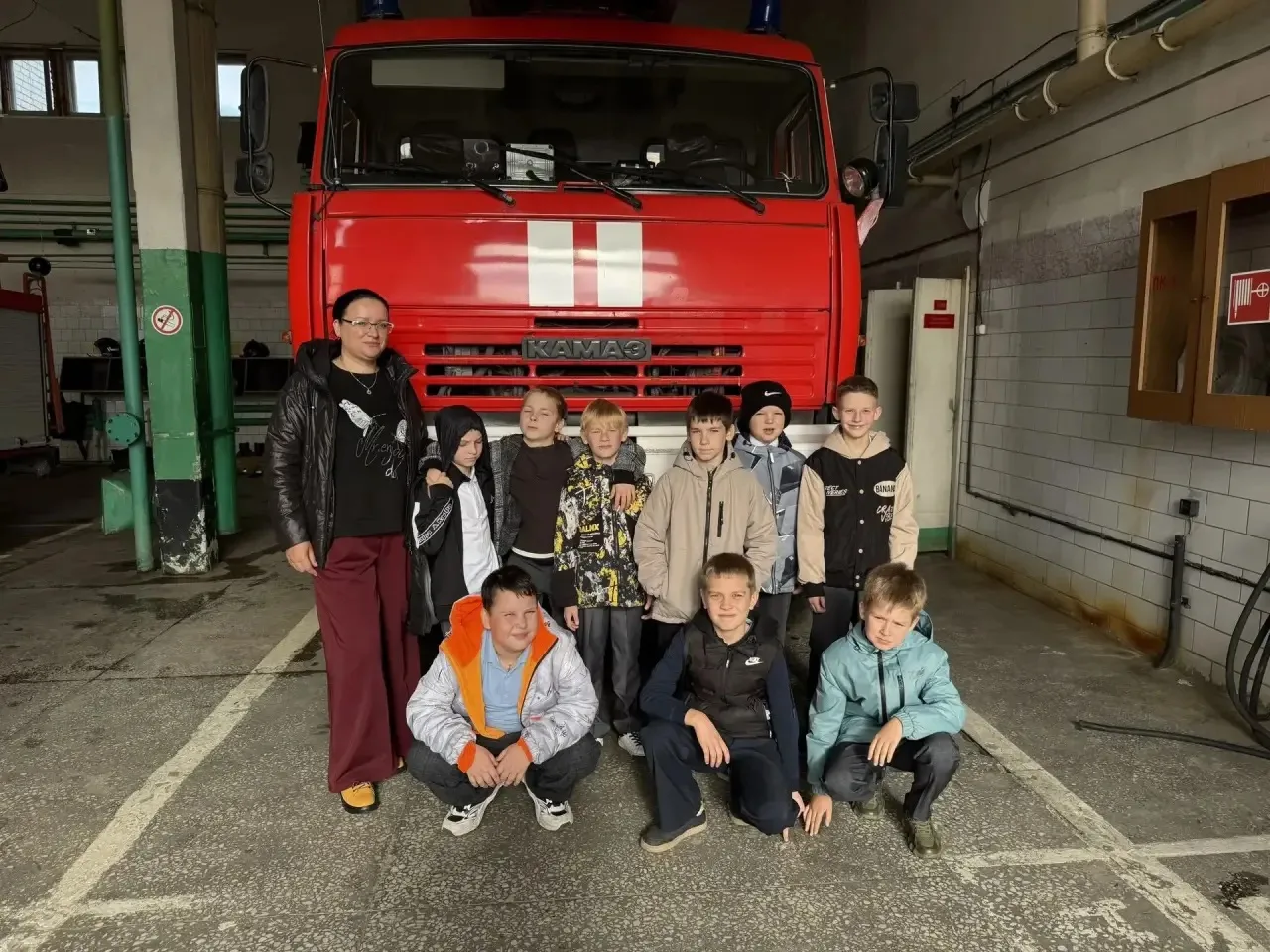 🚒 Экскурсия в пожарную часть: море эмоций и полезных знаний!