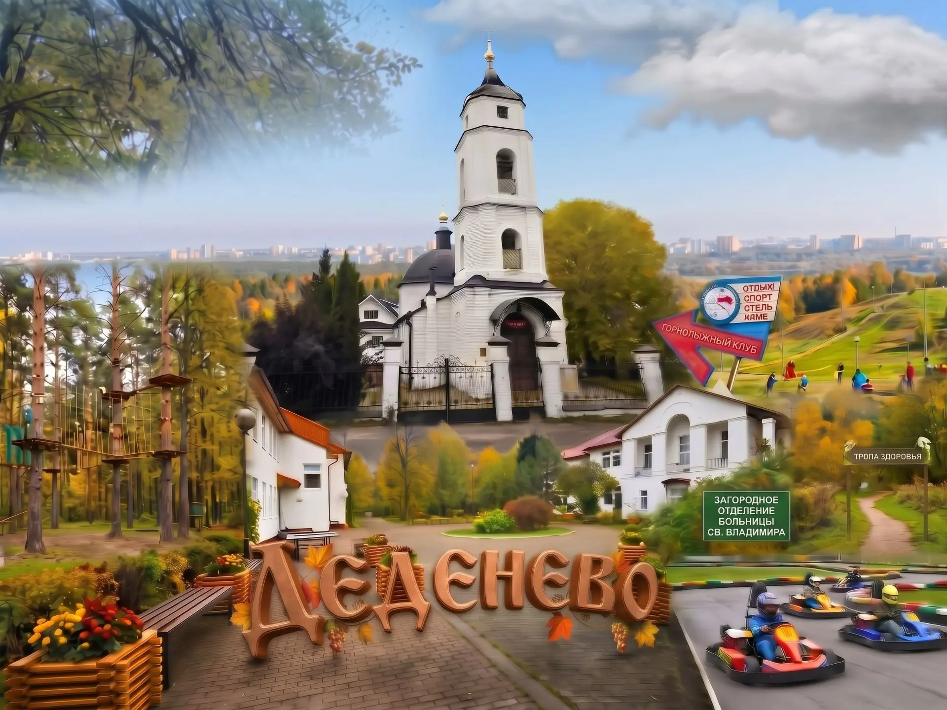 Деденево и Шуколово: выходные, где каждый найдёт своё приключение