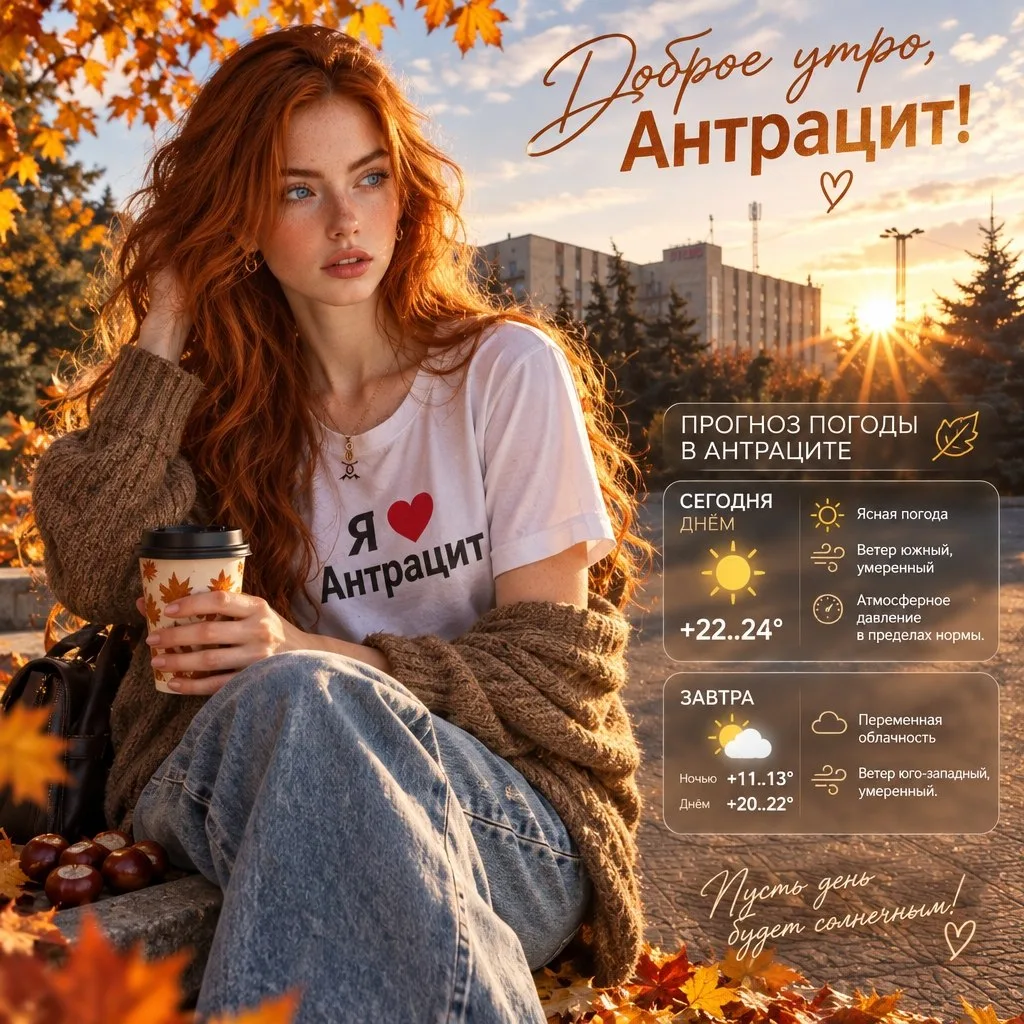 Доброе утро, любимый Антрацит! 🌞