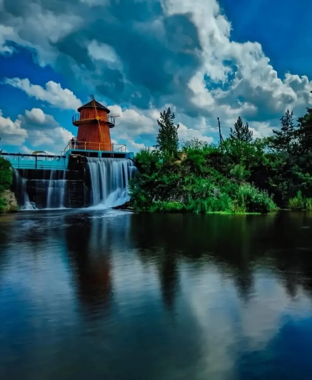 🌊 Карпысакский водопад
