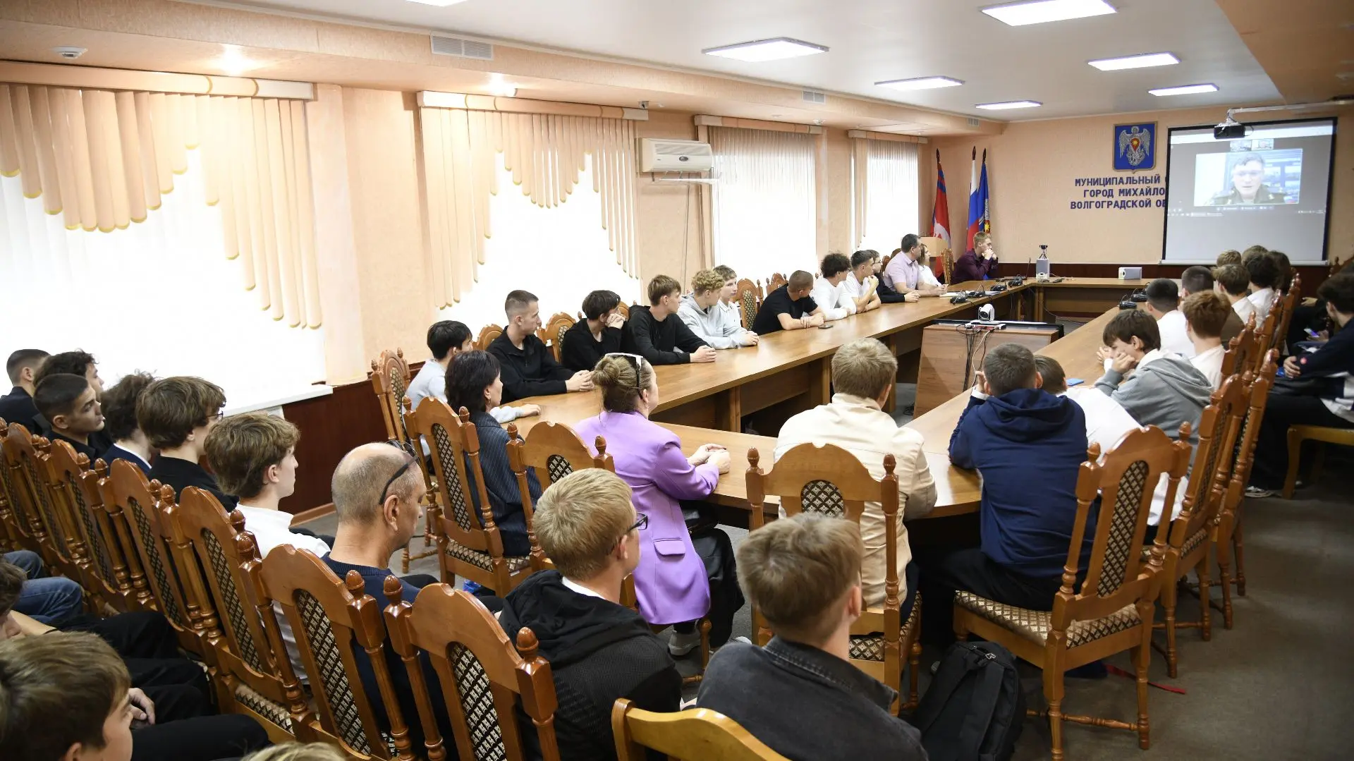 Шаг в космическое будущее: школьники Михайловки познакомились с Академией имени Можайского