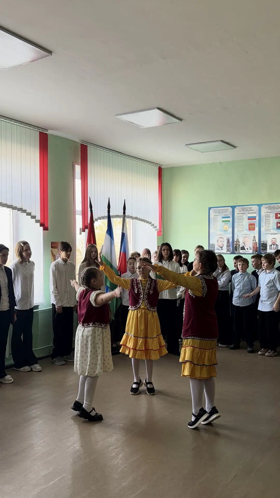 🎉 Торжественная линейка ко Дню Республики Башкортостан прошла в нашем филиале! 🎉