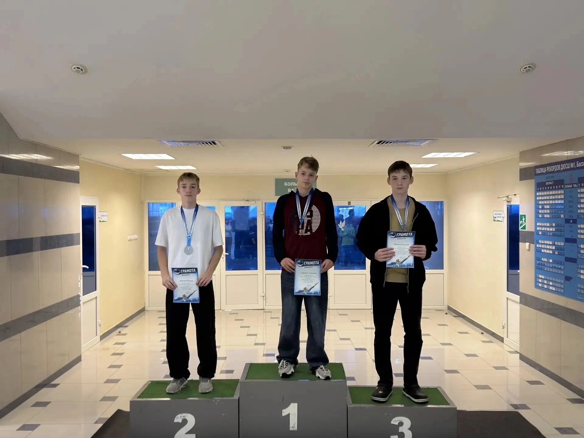 Гордость гимназии! 🏆🏊🏻‍♂️