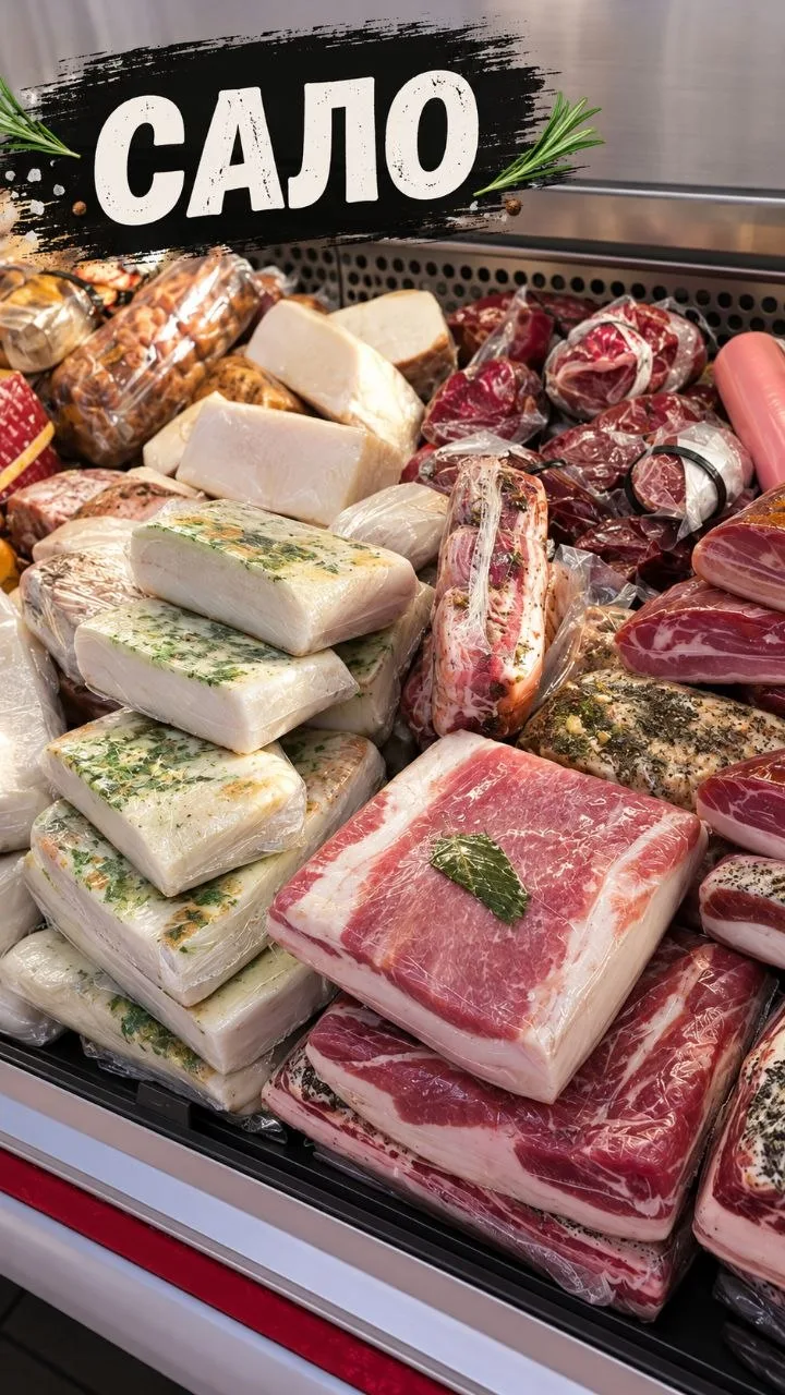 🧄 Сало и сыры на любой вкус! 🧀