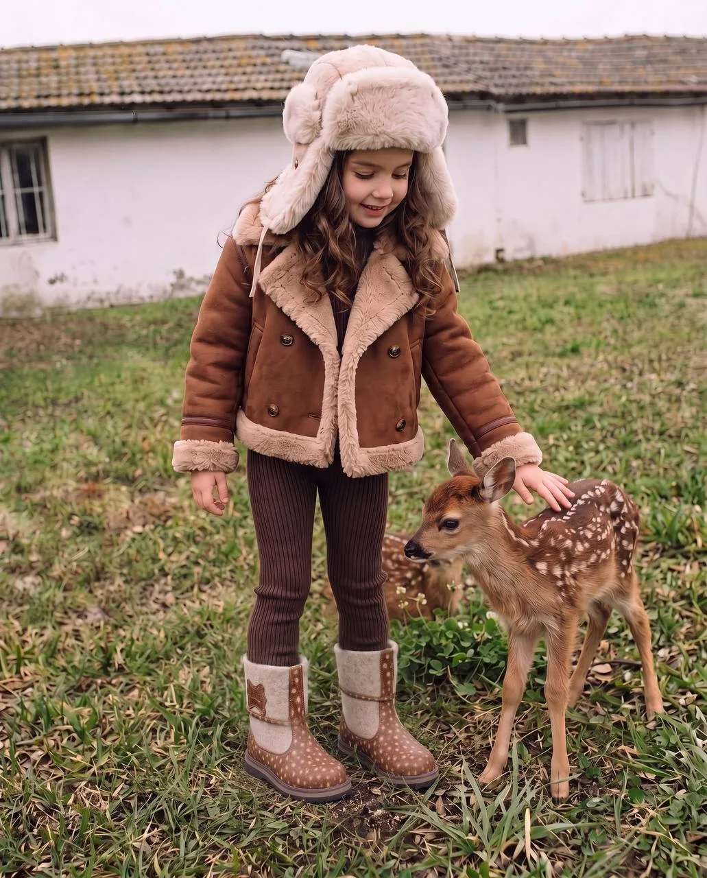 🦌 Новинка для маленьких исследователей — детские бурки «Оленёнок»! 🤎