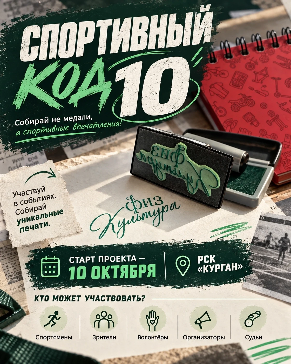 🔥 А что, если начать собирать не медали, а спортивные впечатления?