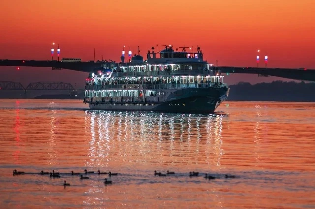 🚢Кама провожает сезон