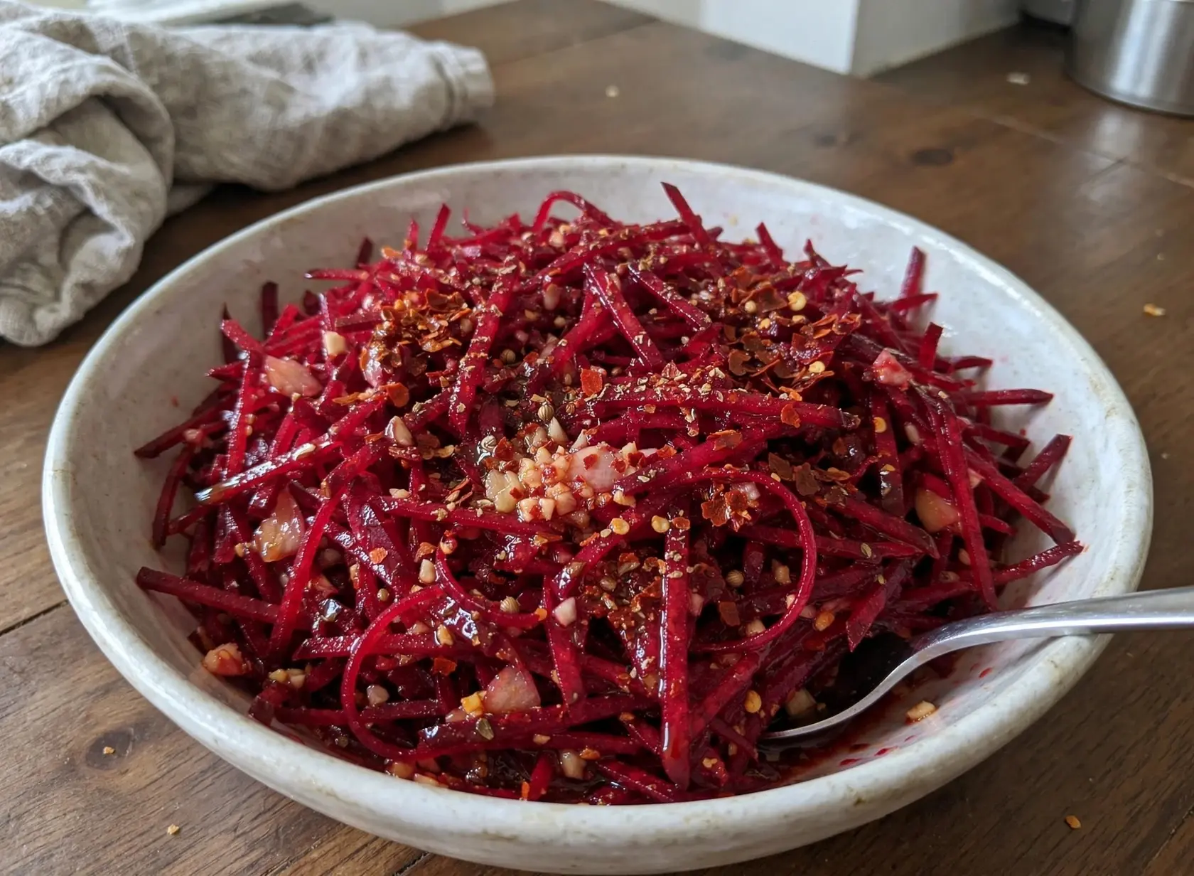 Пикантная свёкла по-корейски