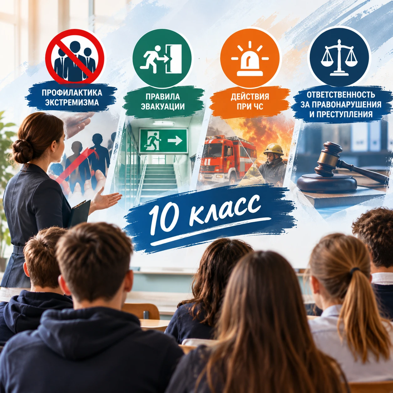 8️⃣ октября в нашей школе прошла профилактическая встреча с учениками 10-х классов. Тем...