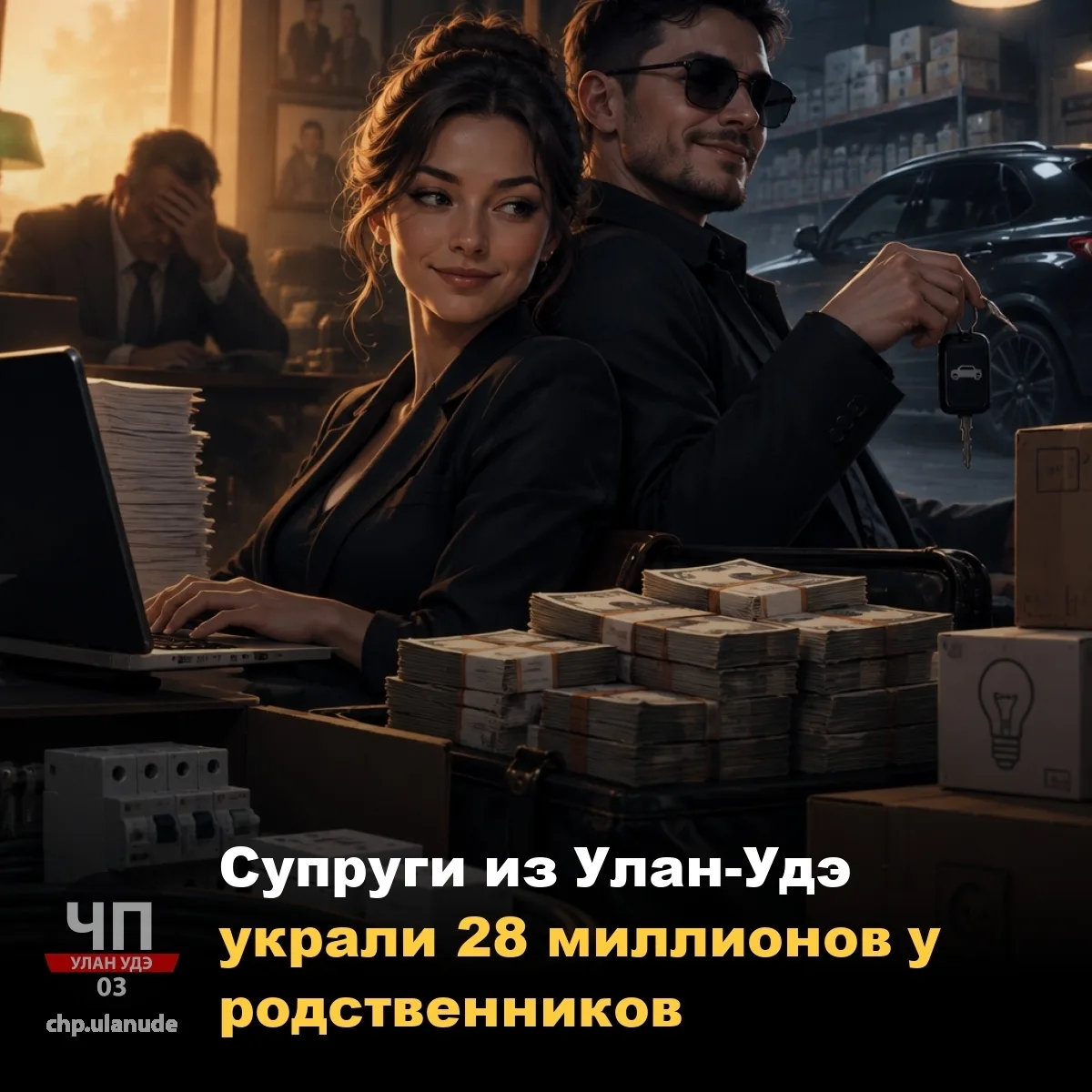 😳 Супруги из Улан-Удэ украли 28 миллионов у родственников