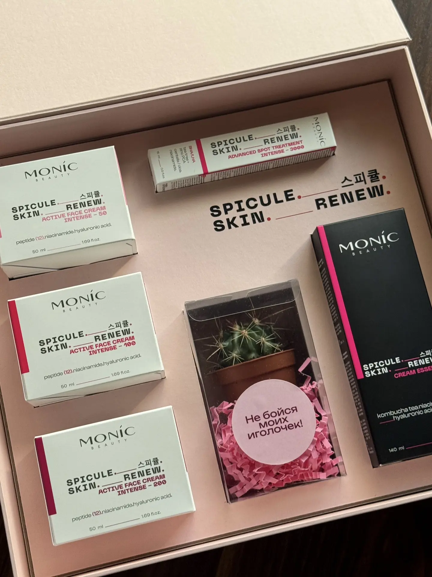 Новая линейка SPICULE.SKIN.RENEW от MONIC BEAUTY — это уход со спикулами, где можно выб...