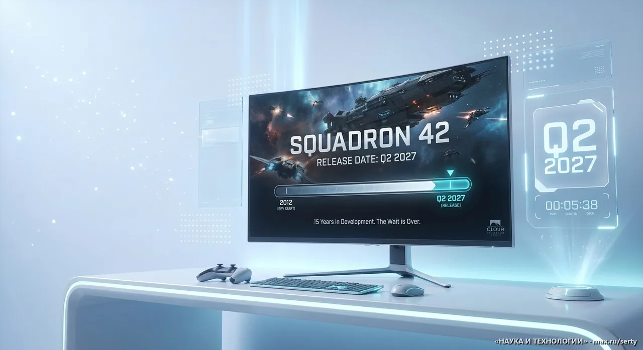 🚀 Squadron 42 выходит в 2027 году — первый геймплейный трейлер