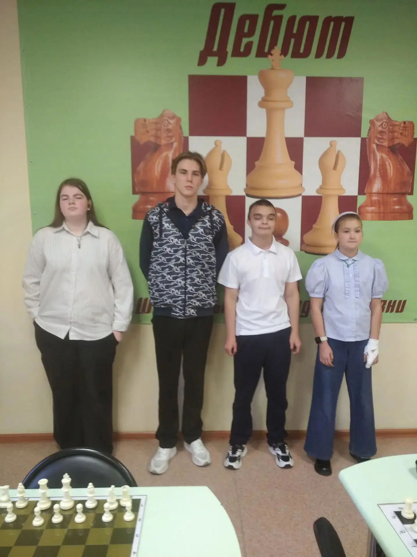 Шахматные баталии в «Дебюте»! ♟️