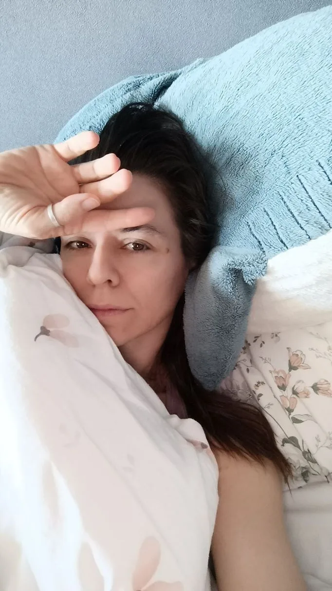 Доброе утро. Ну вот и я расклеилась 🤧