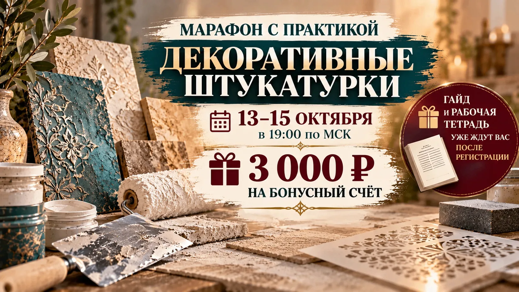 🌸 Регистрируемся на БЕСПЛАТНЫЙ марафон с практикой! 🎨📅 13, 14 и 15 октября в 19:00 п...